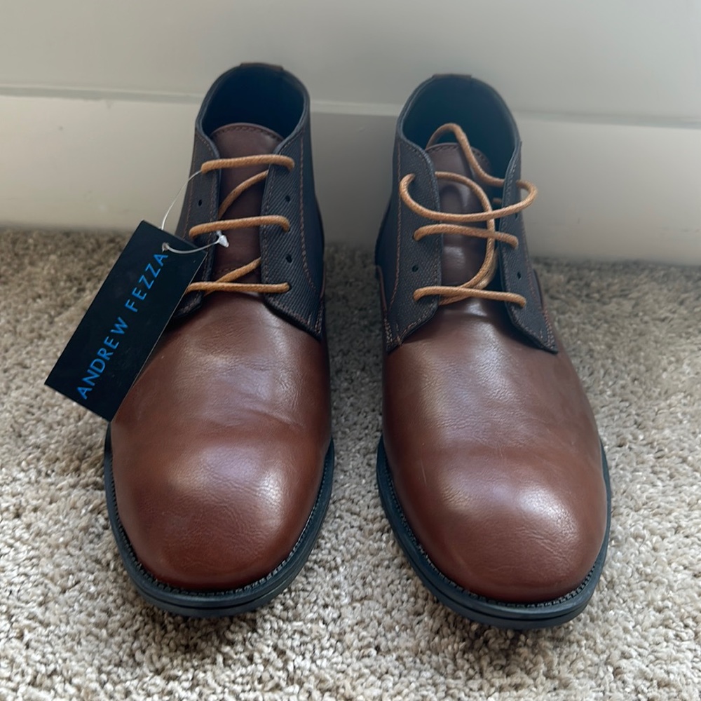 Andrew Fezza Brown Chukka Boots